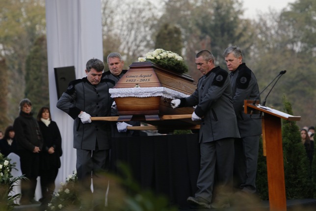 Göncz Árpád temetése. fotó: Polyák Attila
