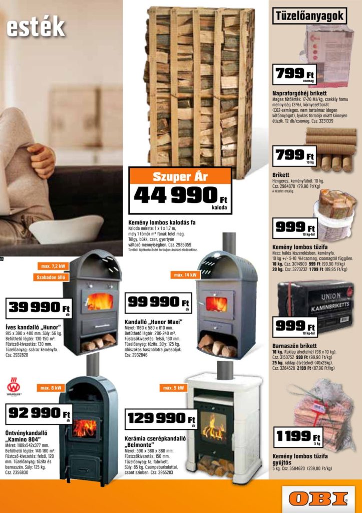 Obi akciós újság Black Friday előtt