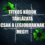 titkos kód rejtvény