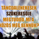 táncdalénekesek szókereső